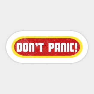 Don't Panic! Sticker